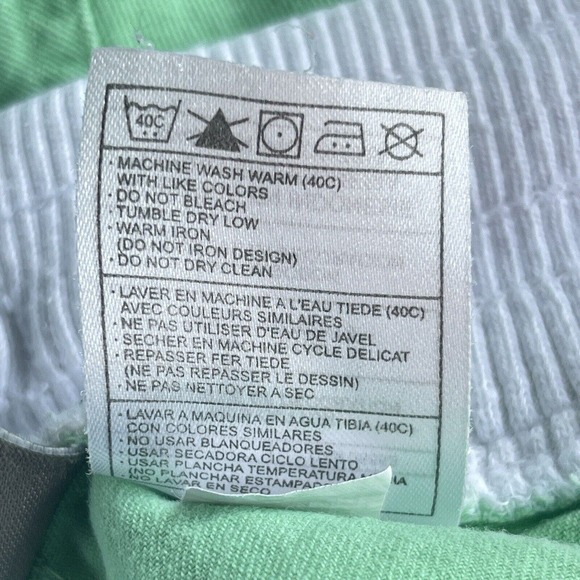 Vintage Nike Shorts Womens Large Gray Tag Drawstring Shorty Shorts Cotton Summer - Picture 6 of 11